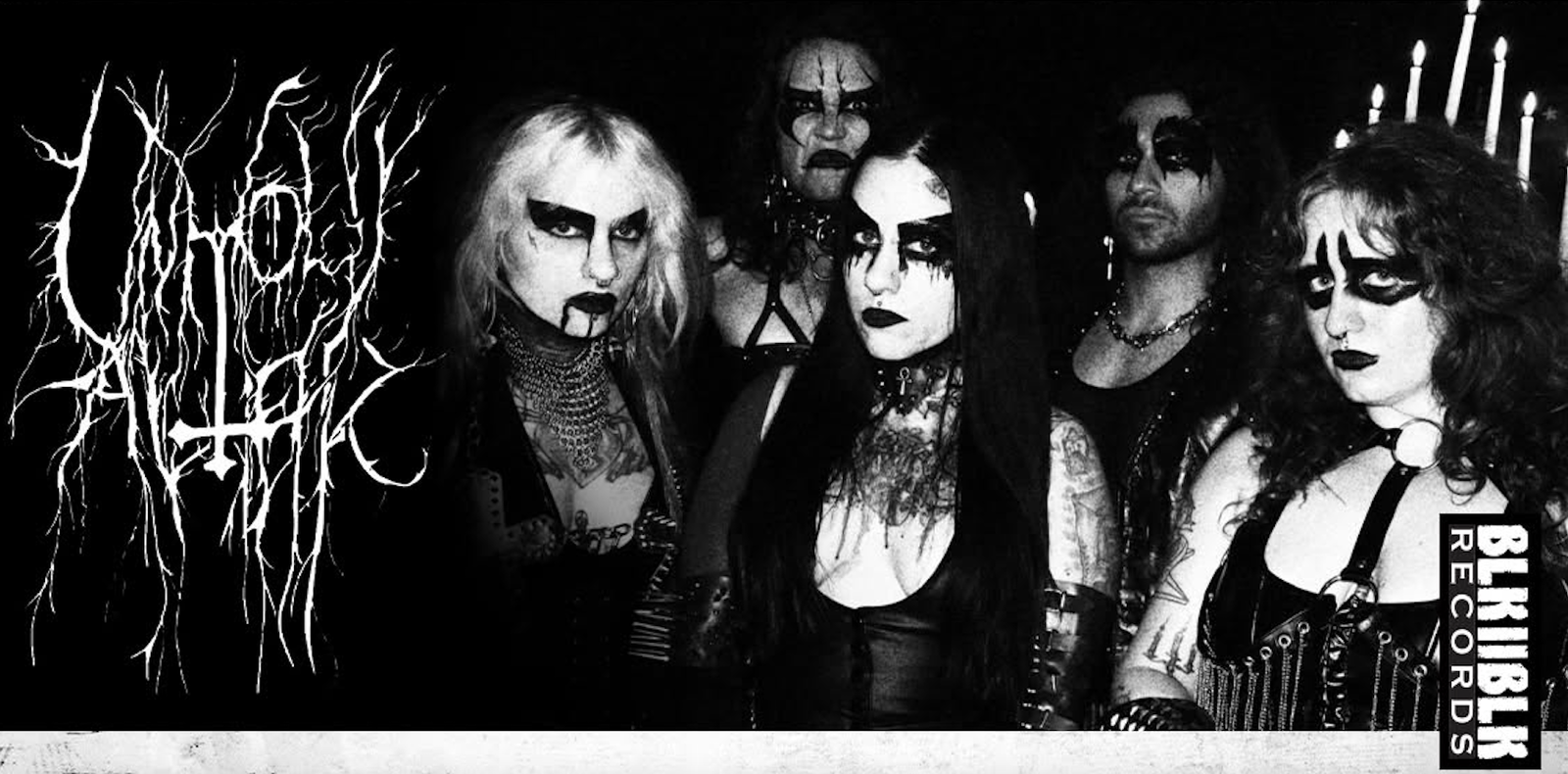 Unholy Altar: annunciata la firma con BLKIIBLK