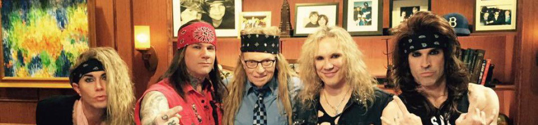 Steel Panther: video dell'apparizione al 'Larry King Now'