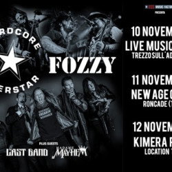 Hardcore Superstar + Fozzy @ Live Music Club - Trezzo sull’Adda (MI)