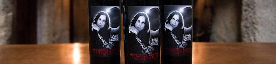 Ozzy Osbourne: disponibile ad agosto il vino 'Solar Red Wine' in edizione limitata