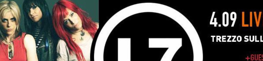 L7: annunciate band di supporto per l'unica data italiana