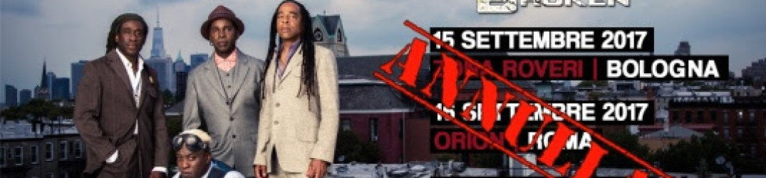 Living Colour: cancellato il tour europeo