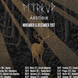 Solstafir + ÃrstÃ­Ã°ir + Myrkur @  Circolo Magnolia - Segrate (MI)