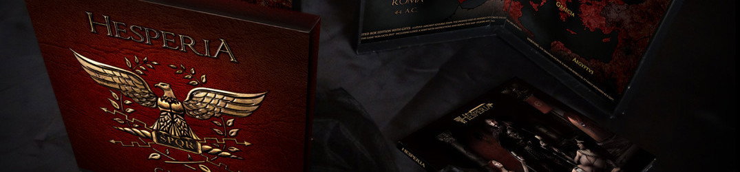 Hesperia: un gioco da tavolo contenuto nel nuovo album Caesar
