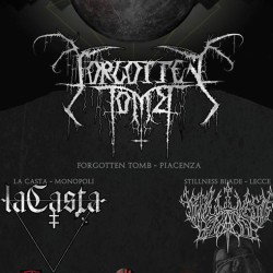 Forgotten Tomb + laCasta + Stillness' Blade @Istanbul Cafè - Squinzano (Lecce)