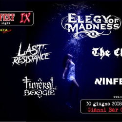 Rock Pride Fest IX @Spongano (Lecce) - Elegy of Madness + Last Resistance + The Clips + Ninfea + Funeral Boogie