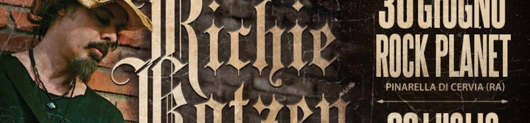 Richie Kotzen: annunciato l'opening act e tutti i dettagli delle due date in Italia