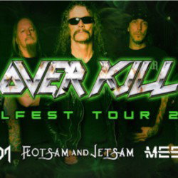 Overkill+Destruction+Fotsam And Jetsam + Meshiaak​ @  Zona Roveri - Bologna