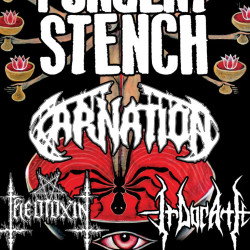 Schirenc plays Pungent Stench + Carnation + Theotoxin + Irdorath @DAGDA Live Club – Retorbido (Pavia)