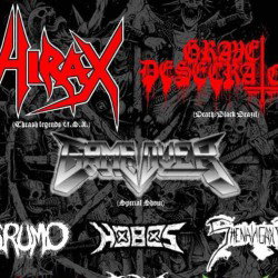 The Underground Alliance Fest:  Hirax + Grave Desecrator + Game Over + Grumo + Hobos + Shenanigans + Explorer + Ekpyrosis + Spoiled @Arci Mu (Parma)