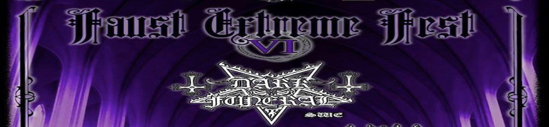 Faust Extreme Fest VI: headliner i Dark Funeral
