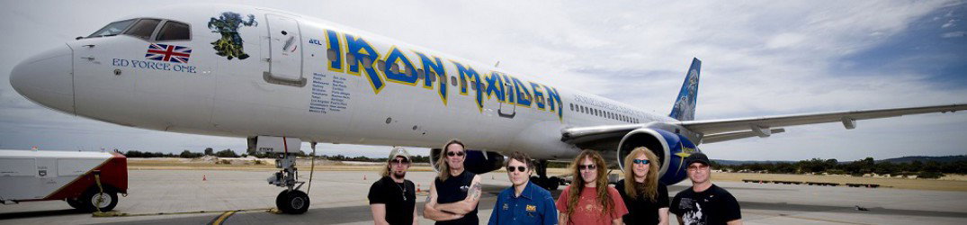 Iron Maiden: incidente per l'Ed Force One