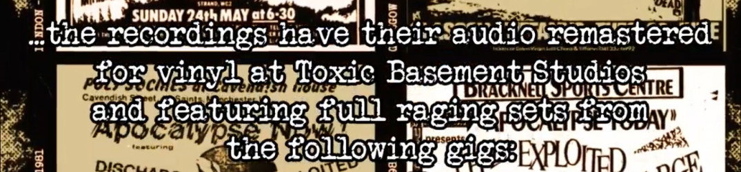 Discharge: ascolta il trailer del prossimo, triplo Live Album 'Noise Not Music'