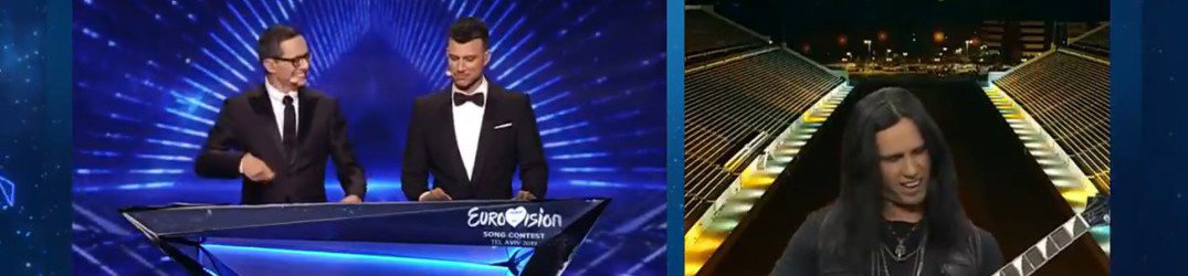Eurovision 2019: Gus G annuncia il punteggio della Grecia