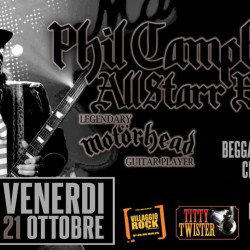 Phil Campbell @ Campus Industry Music - Parma