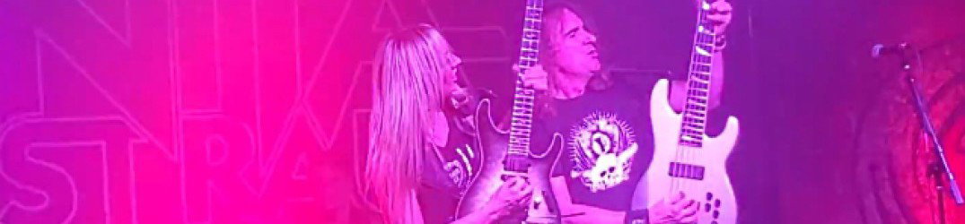 Iron Maiden: guarda Nita Strauss e David Ellefson suonare 'Aces High'