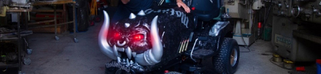 Motörhead: Mikkey Dee si fa customizzare un taglia erba con lo Snaggletooth