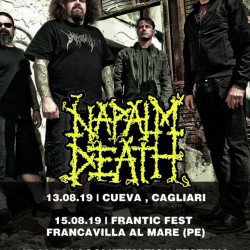 Napalm Death @ Cuevarock - Cagliari
