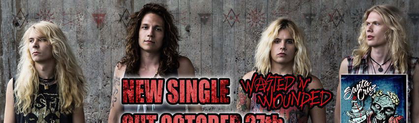 Santa Cruz: il video del nuovo singolo 'Wasted 'N' Wounded'