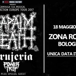 Napalm Death + Brujeria @ Zona Roveri - Bologna