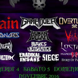 Mortesana Metal Fest w/Storm Of Particles,Overtures ecc @ The One Metal Live - Cassano D'Adda (MI)