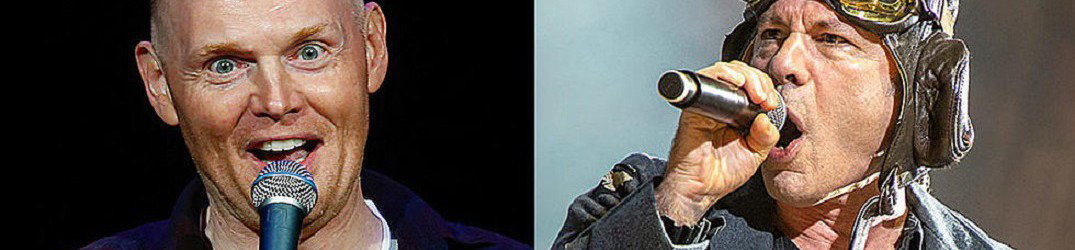 Iron Maiden: il comico Bill Burr, "mi hanno lasciato senza fiato, la voce di Bruce è incredibile