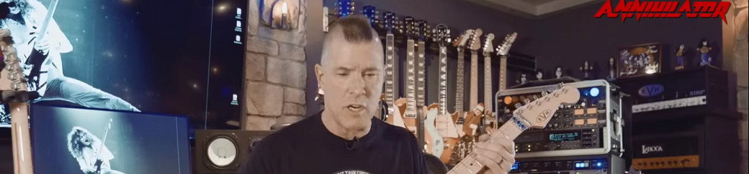Annihilator: Jeff Waters, vi spiego come si suona 'Stonewall'; c'è un che di Exodus e AC/DC