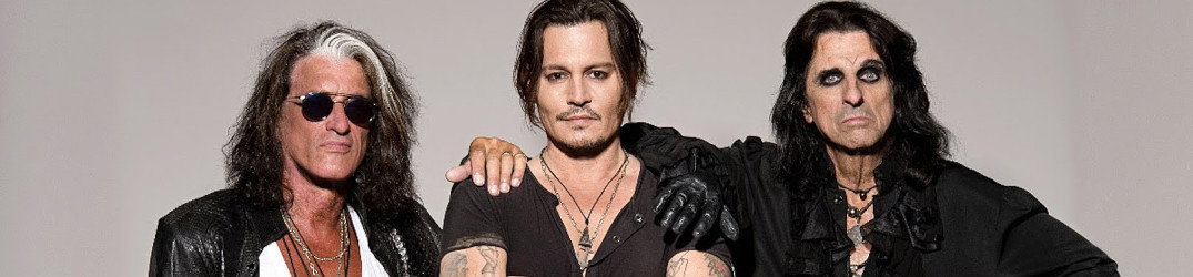Hollywood Vampires (Alice Cooper, Johnny Depp, Joe Perry): guarda il videoclip di 'I Want My Now'