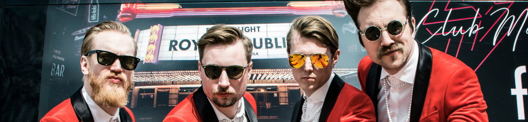 Royal Republic: pubblicato il filmato professionale dell'intero show tenuto al Rockpalast 2019