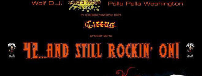 â€œ42...and still rockin'onâ€: tutti i dettagli del festival