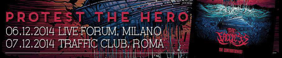 Protest The Hero: dal vivo in Italia questo weekend
