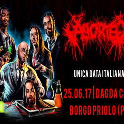 Aborted + special guests @ Dagda Club - Borgo Priolo (Pavia)
