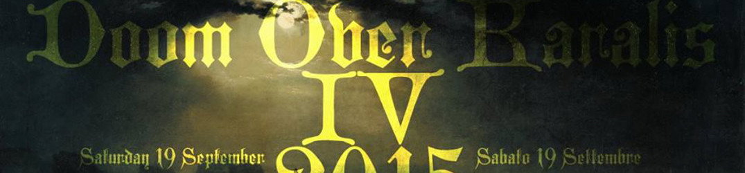 Doom Over Karalis IV: il 19 Settembre al CuevaRock Live (Quartucciu, CA)