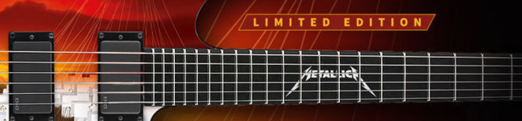 Metallica: la chitarra ESP di "Master of Puppets" in edizione limitata