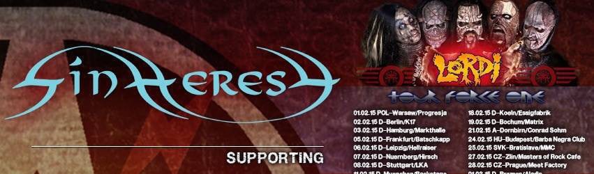 Sinheresy: apriranno il tour europeo dei Lordi