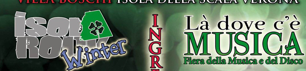 Isola Rock Winter: la locandina dell'evento
