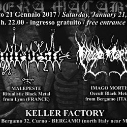 Malepeste e Imago Mortis @ Keller Factory - Curno (Bg)
