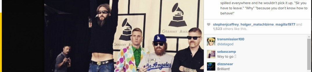 Mastodon: Brent Hinds cacciato dalla cerimonia dei Grammy