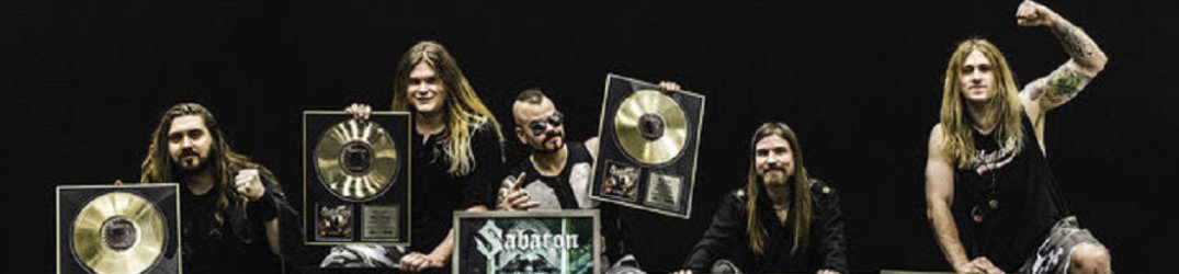 Sabaton: dischi d'oro e di platino per gli eroi del metal svedesi