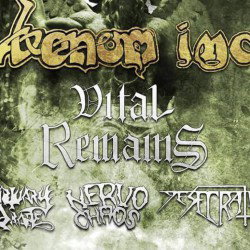 Venom Inc. + Mortuary Drape + Vital Remains - Roma