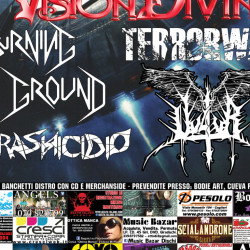 Metal Xmas 2017 w/Vision Divine @ CuevaRock Live - Quartucciu (Ca)