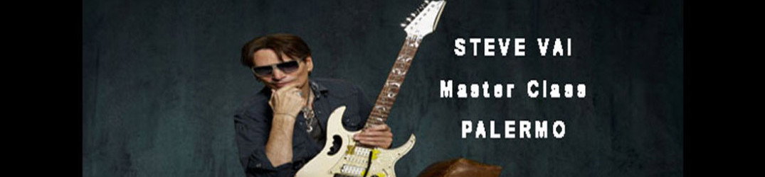 Steve Vai: tutti i dettagli sulla data di Palermo
