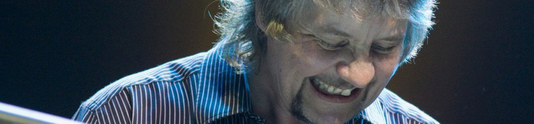 Deep Purple: il tastierista Don Airey in una data a Bologna a marzo 2016