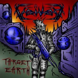 Copertina di Target Earth dei Voivod