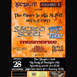 Metal.It Party: il 28 settembre al The Theatre di Rozzano(MI)