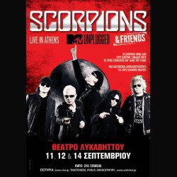 Scorpions: registreranno tre show unplugged in Grecia