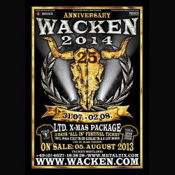 Wacken Open Air Festival: primi annunci e teaser dell'edizione 2014