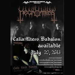 Necromass: 'Calix. Utero. Babalon.' disponibile in formato digitale