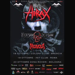 Hirax e Flotsam And Jetsam: a ottobre in Italia