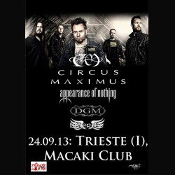 Circus Maximus: i dettagli del festival prog di Trieste